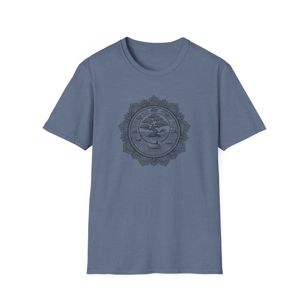 Zen Bonsai Mandala T-Shirt