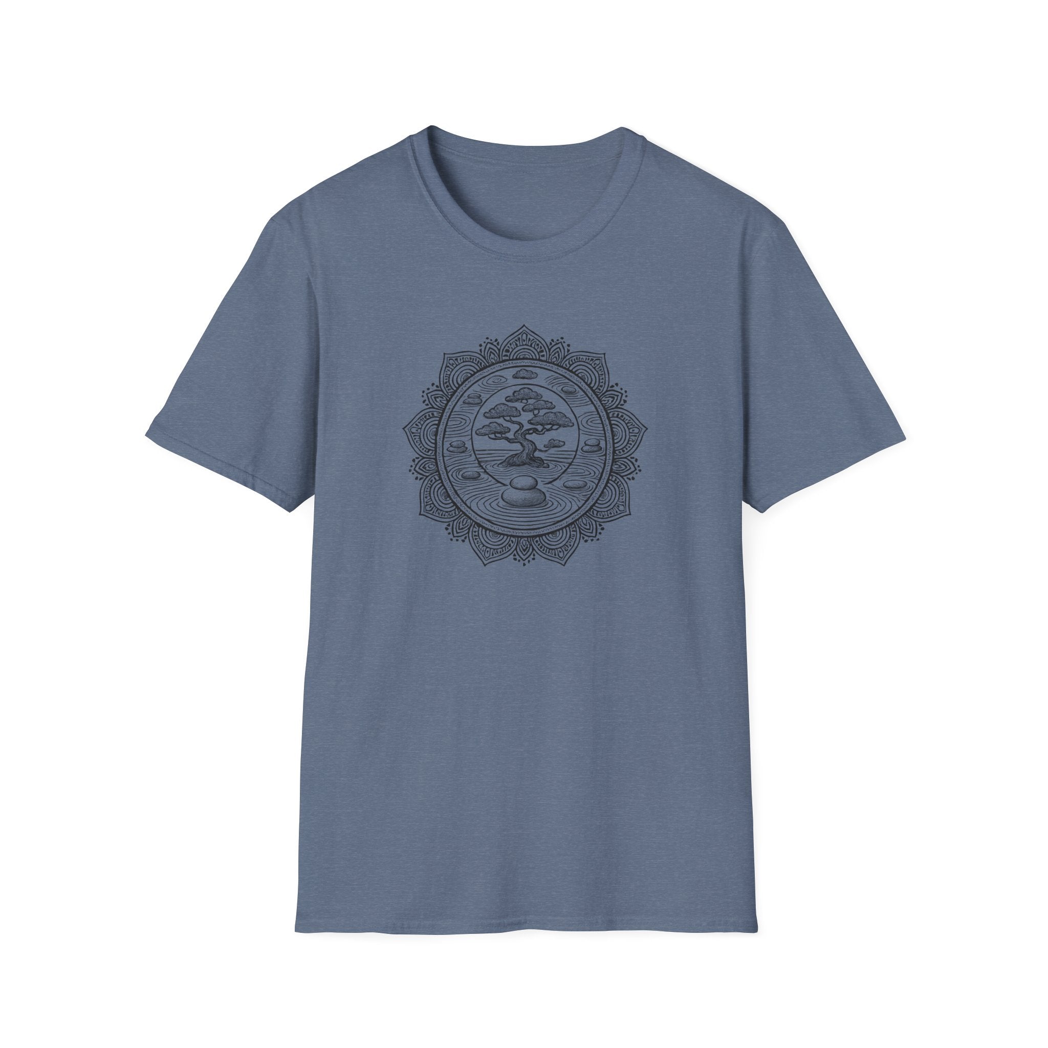 Zen Bonsai Mandala T-Shirt