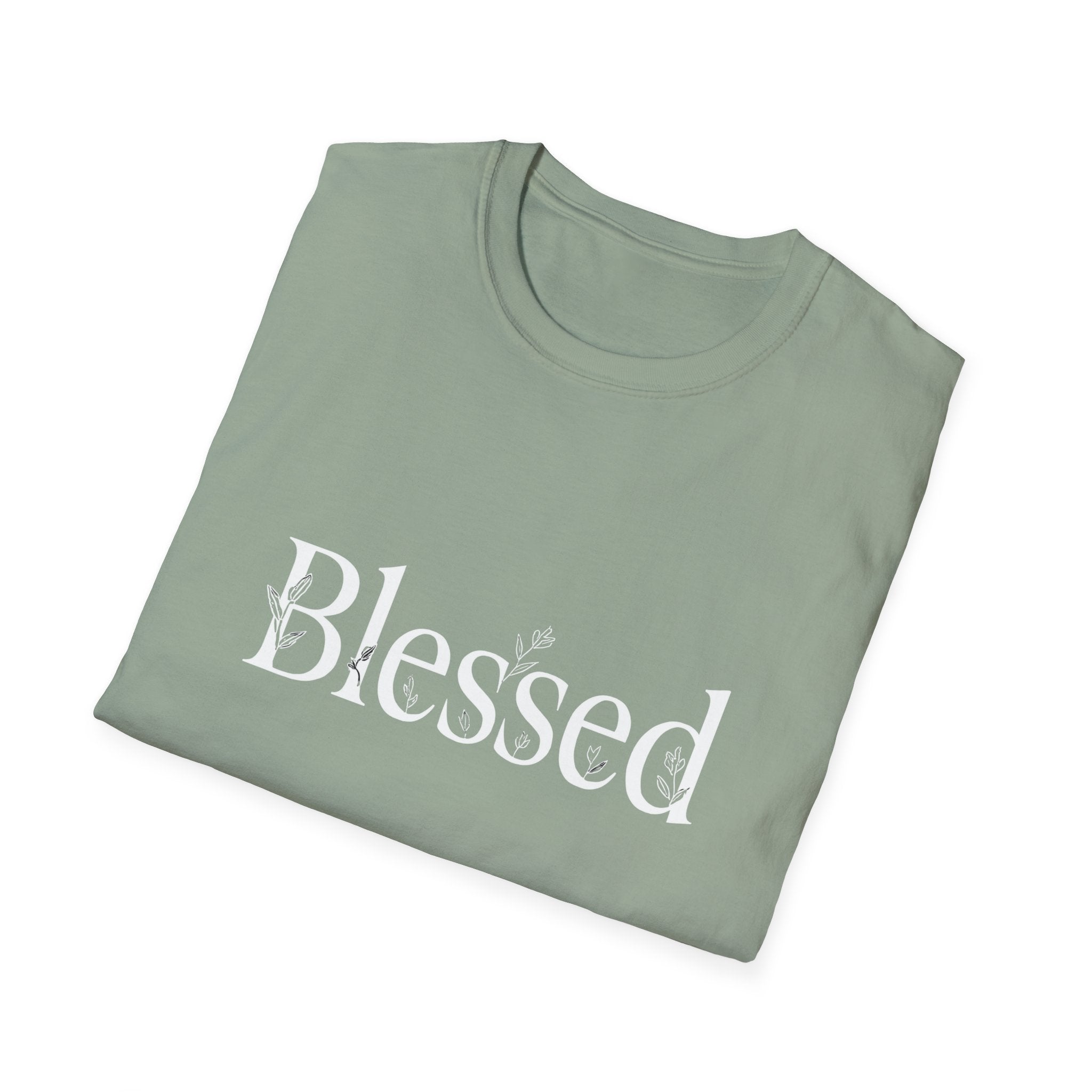 Blessed Floral Logo T-Shirt