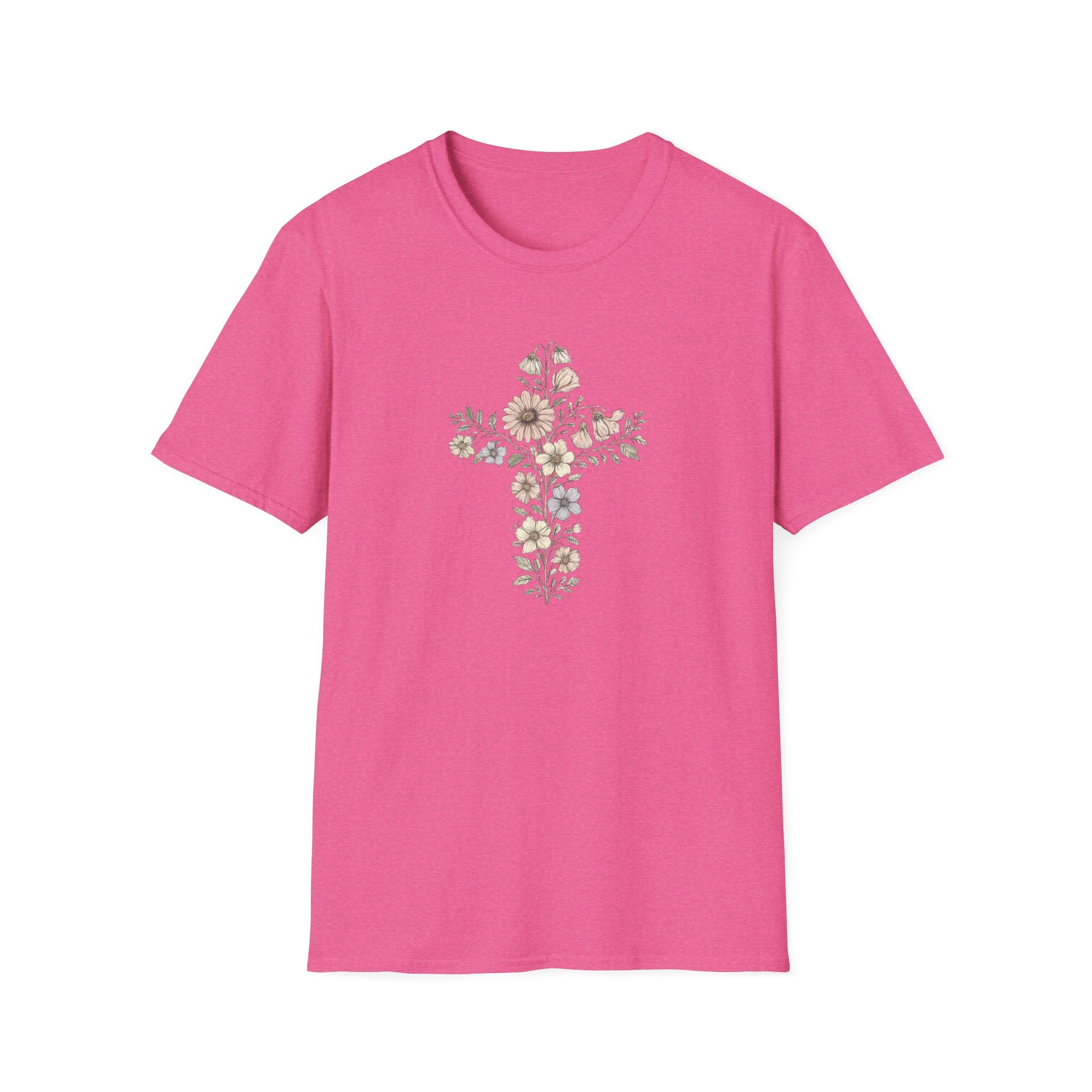 Floral cross bouquet T-Shirt