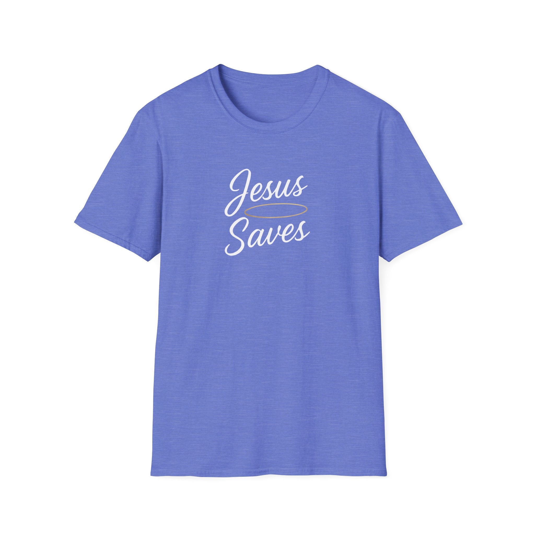 Jesus Saves Halo T-Shirt