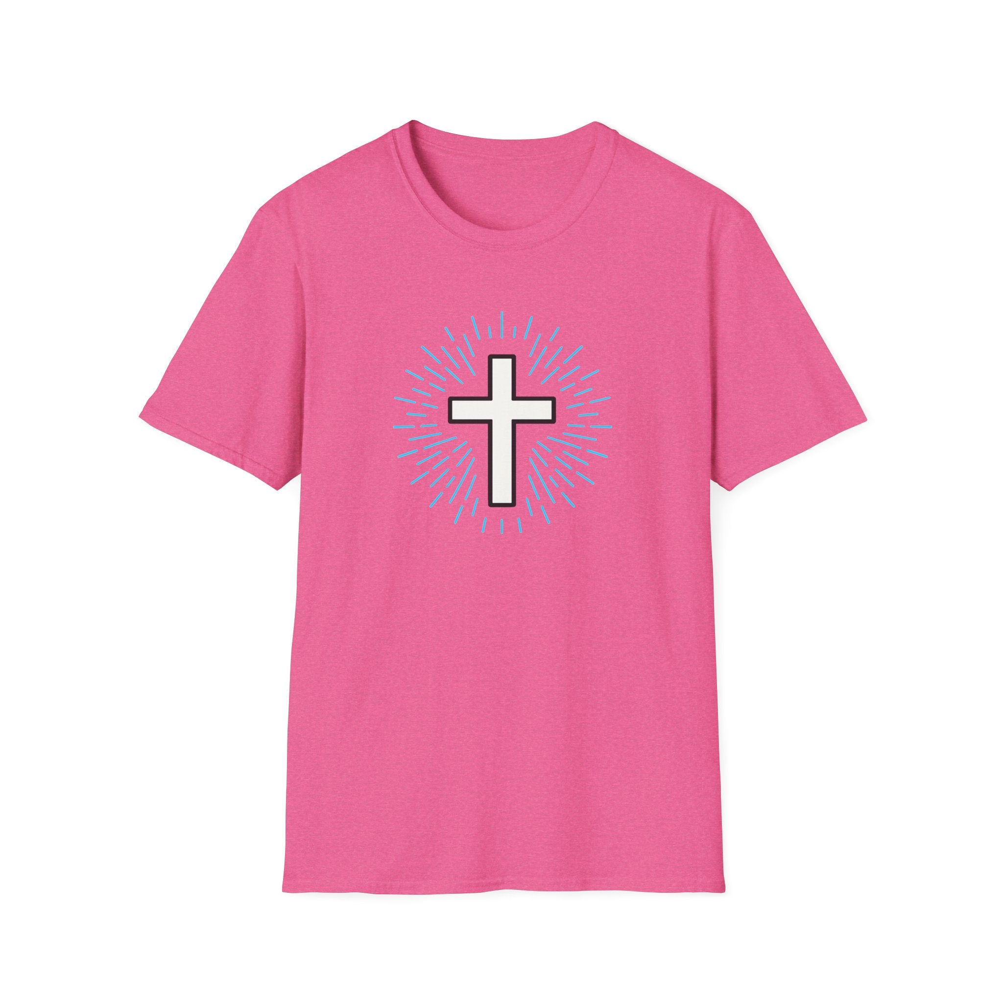 Glowing Cross Emblem T-Shirt