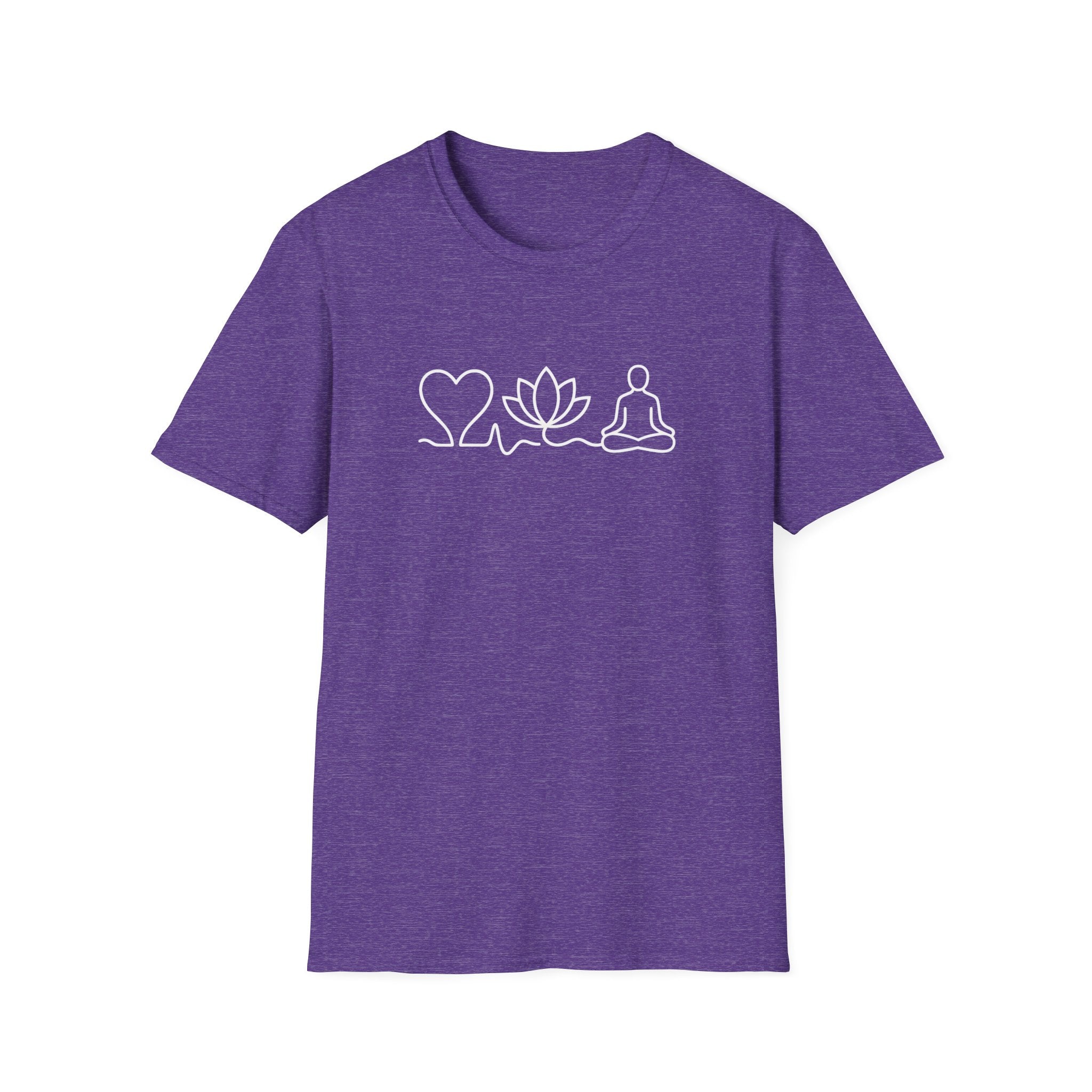 Heart Lotus Meditation T-Shirt