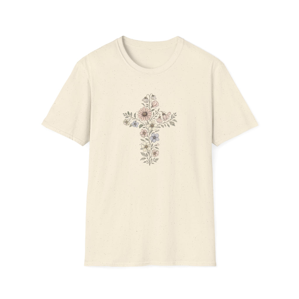 Floral cross bouquet T-Shirt