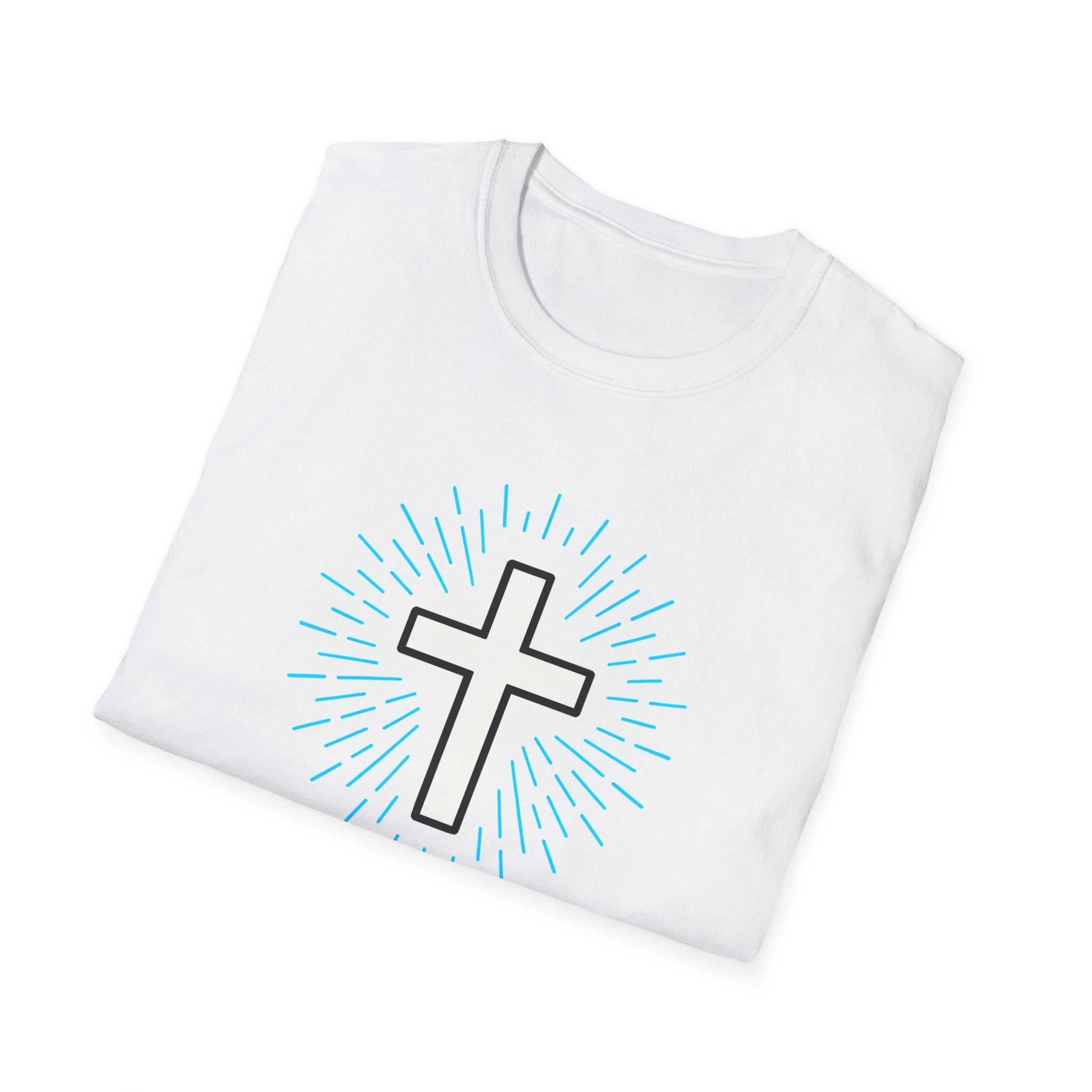 Glowing Cross Emblem T-Shirt