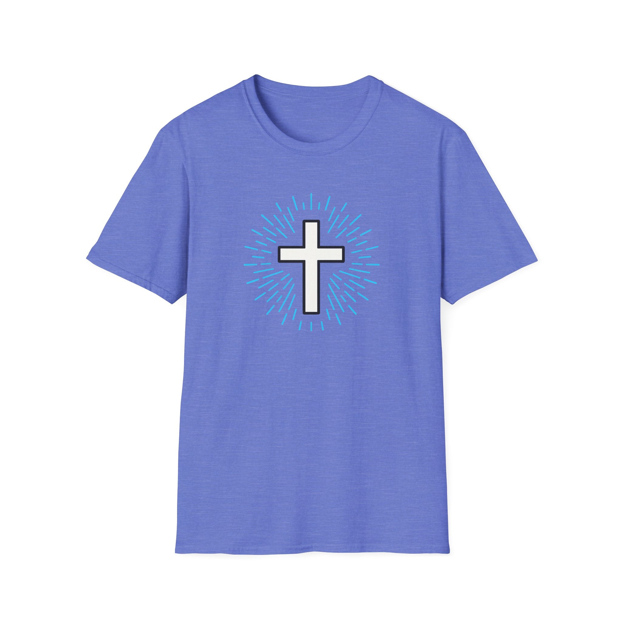 Glowing Cross Emblem T-Shirt