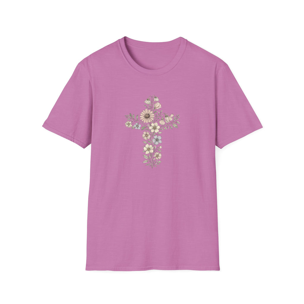 Floral cross bouquet T-Shirt
