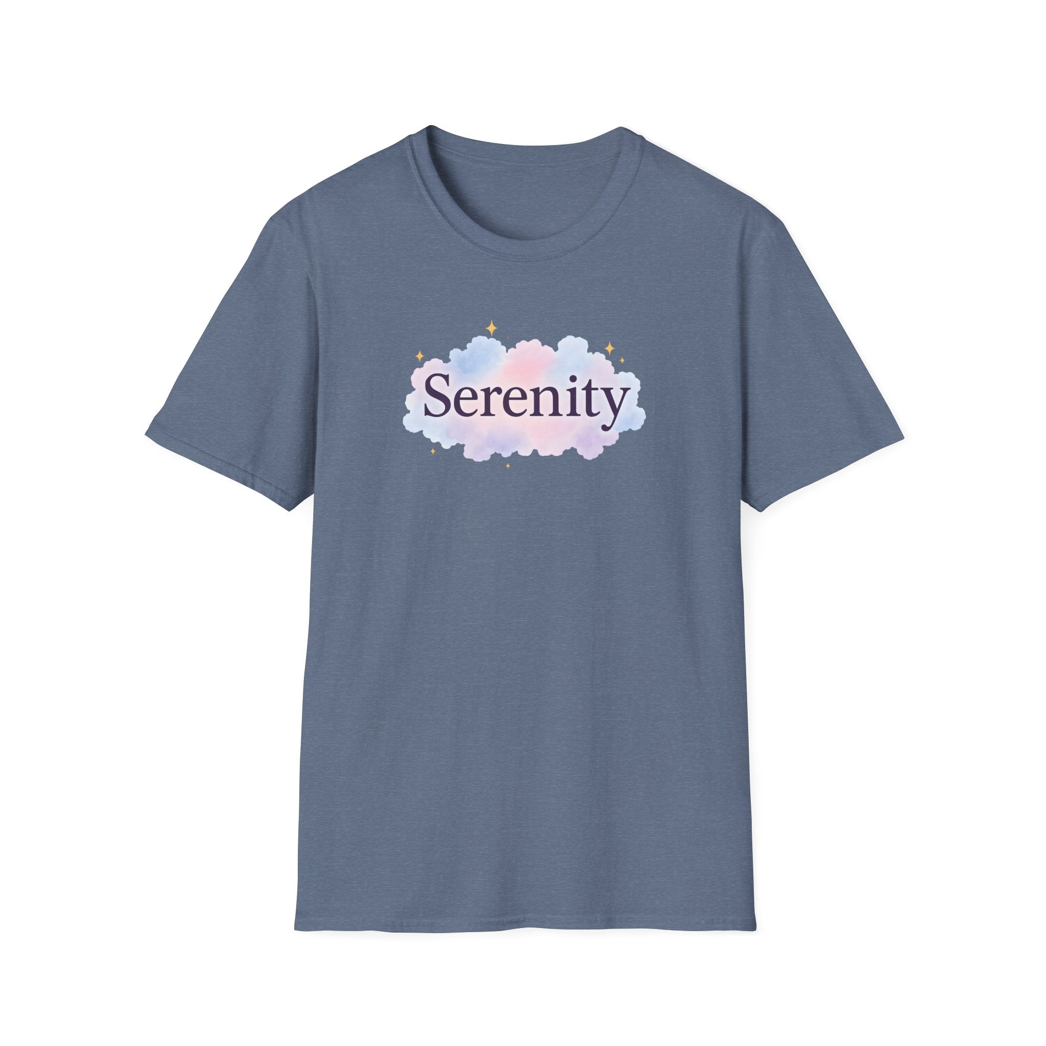 Serenity Cloud Illustration T-Shirt