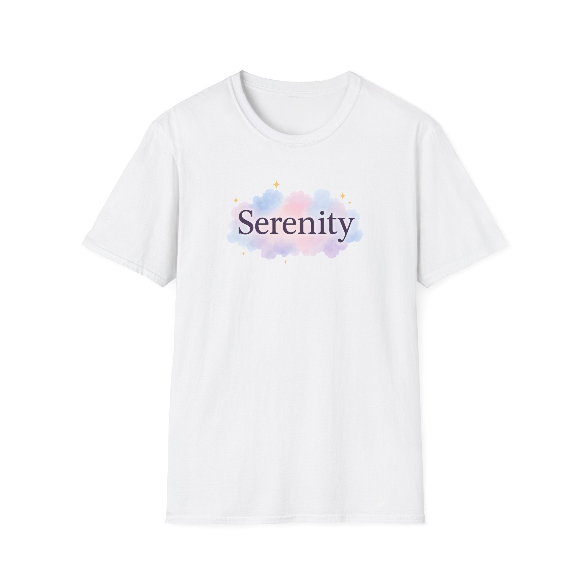 Serenity Cloud Illustration T-Shirt