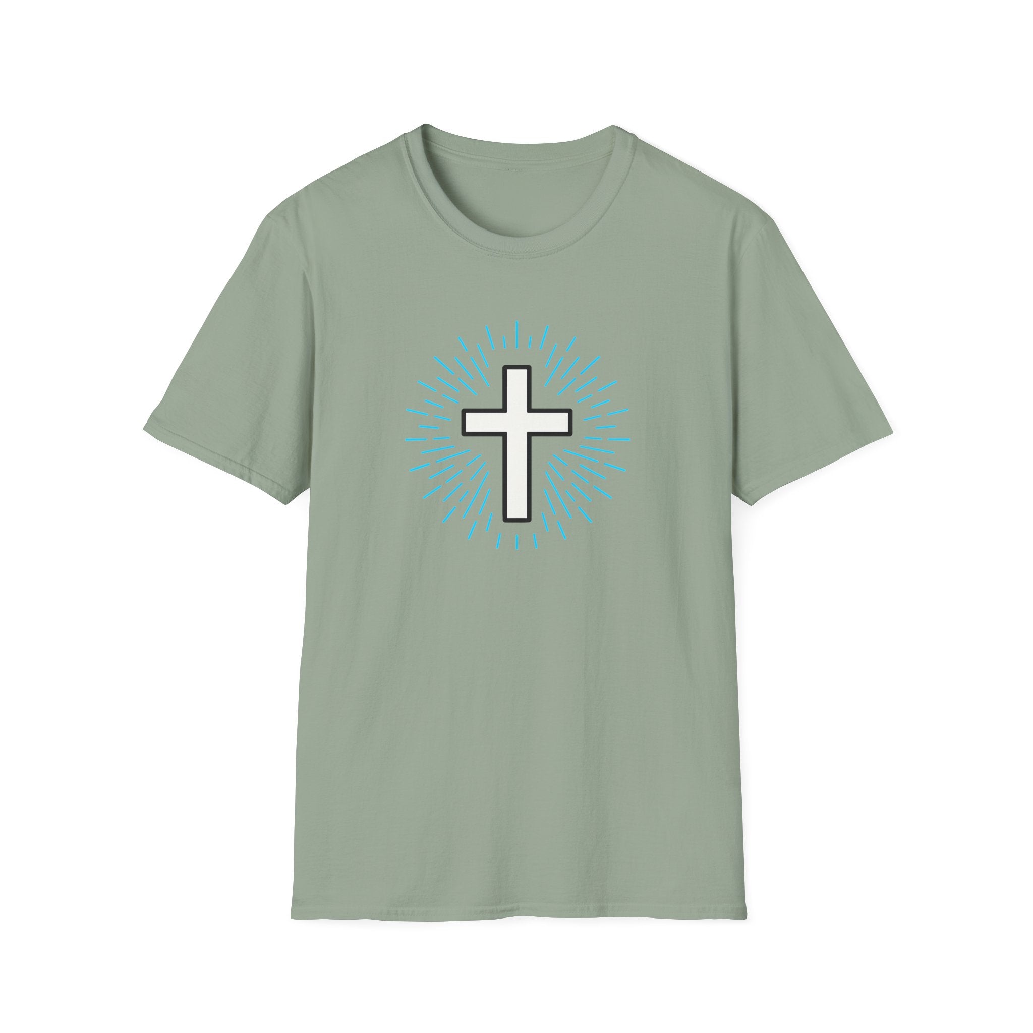Glowing Cross Emblem T-Shirt
