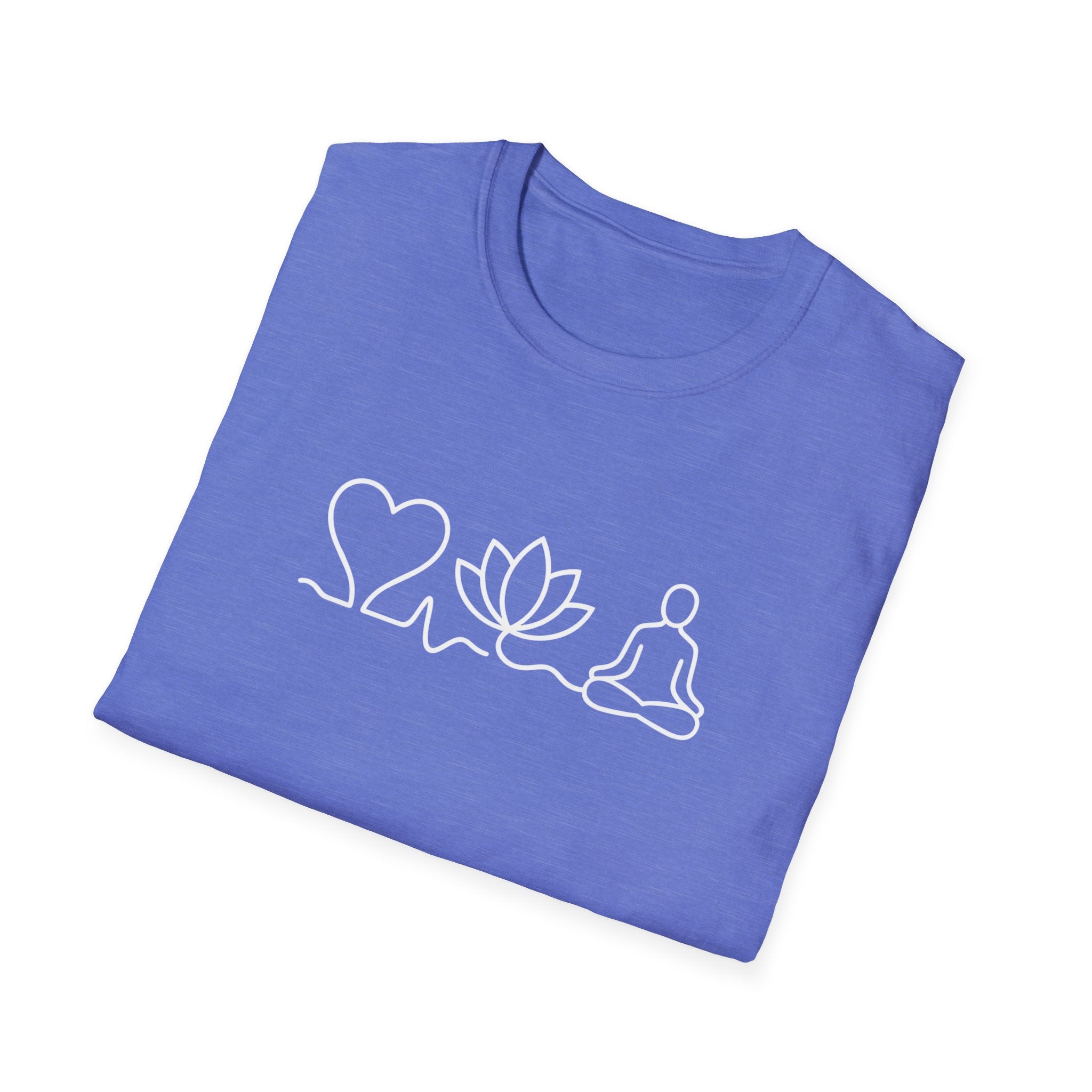 Heart Lotus Meditation T-Shirt
