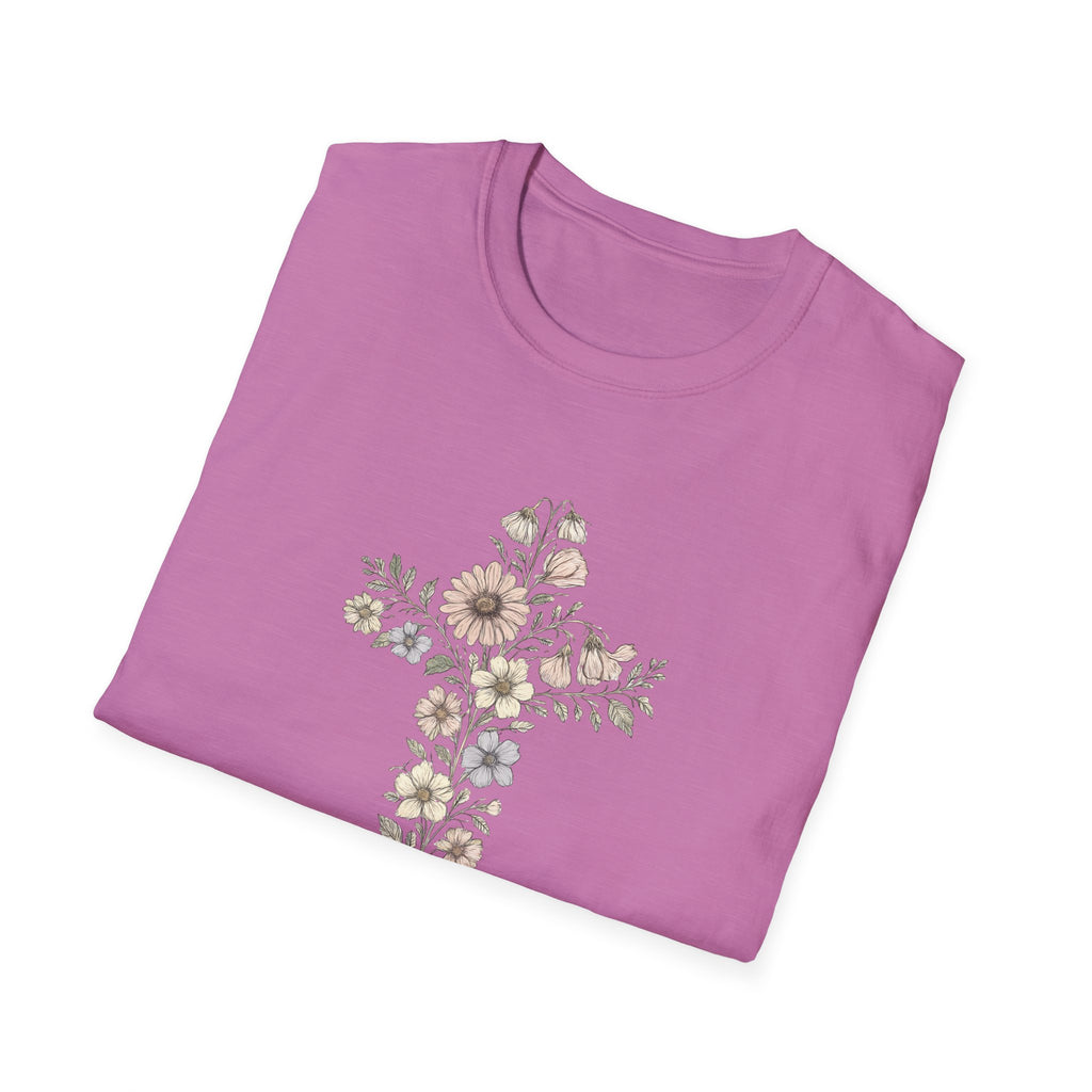 Floral cross bouquet T-Shirt