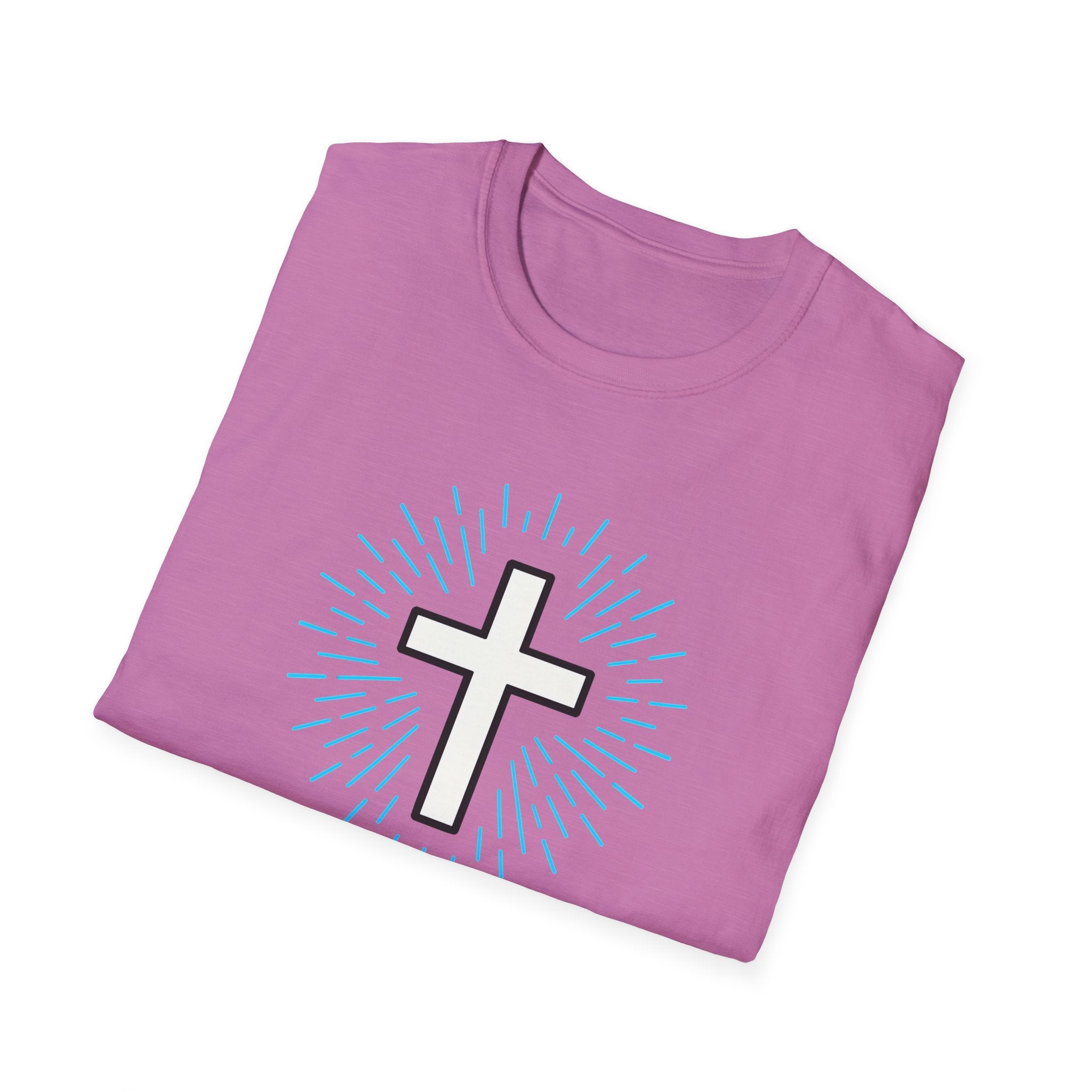 Glowing Cross Emblem T-Shirt