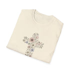 Floral cross bouquet T-Shirt