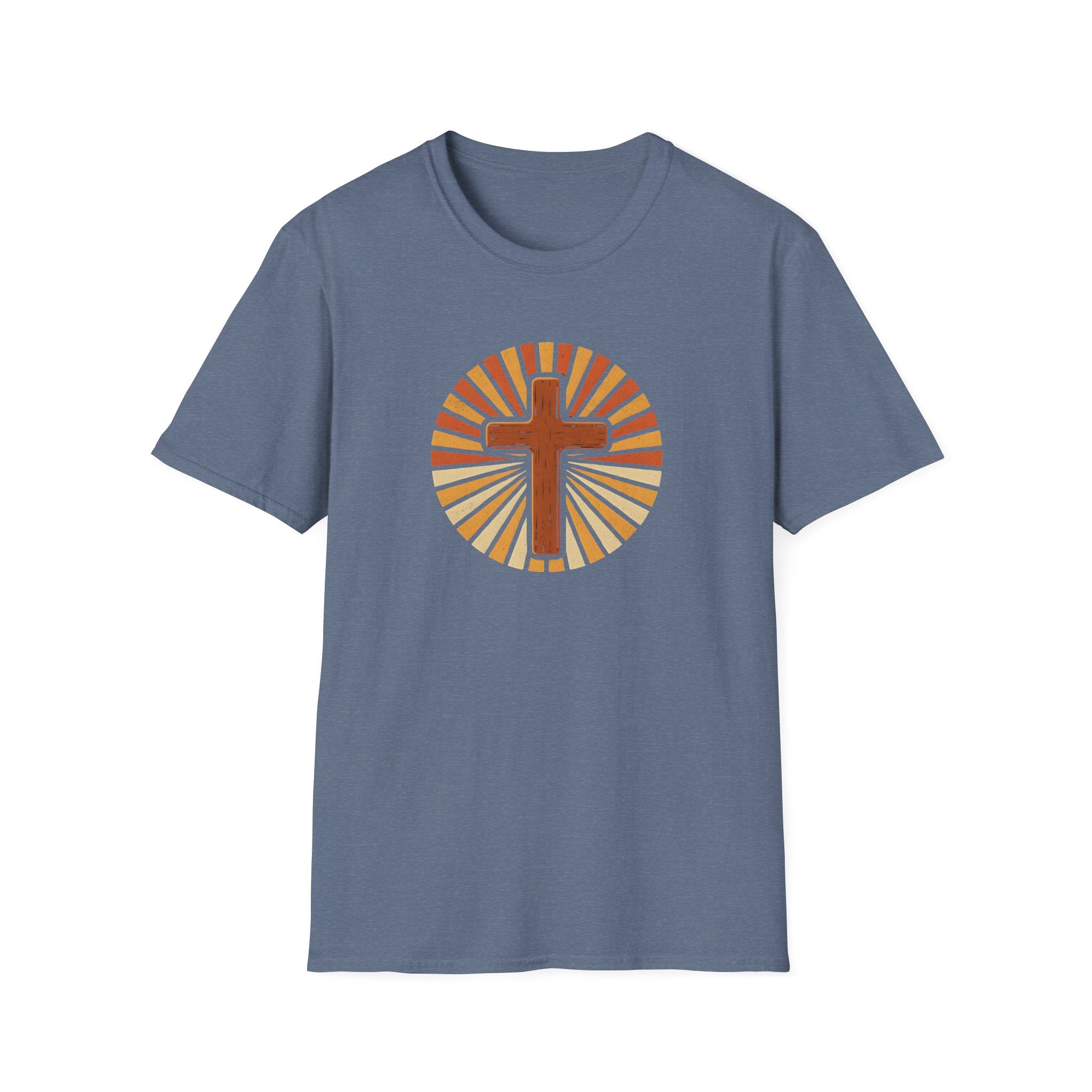 Cross with Sunburst Rays T-Shirt