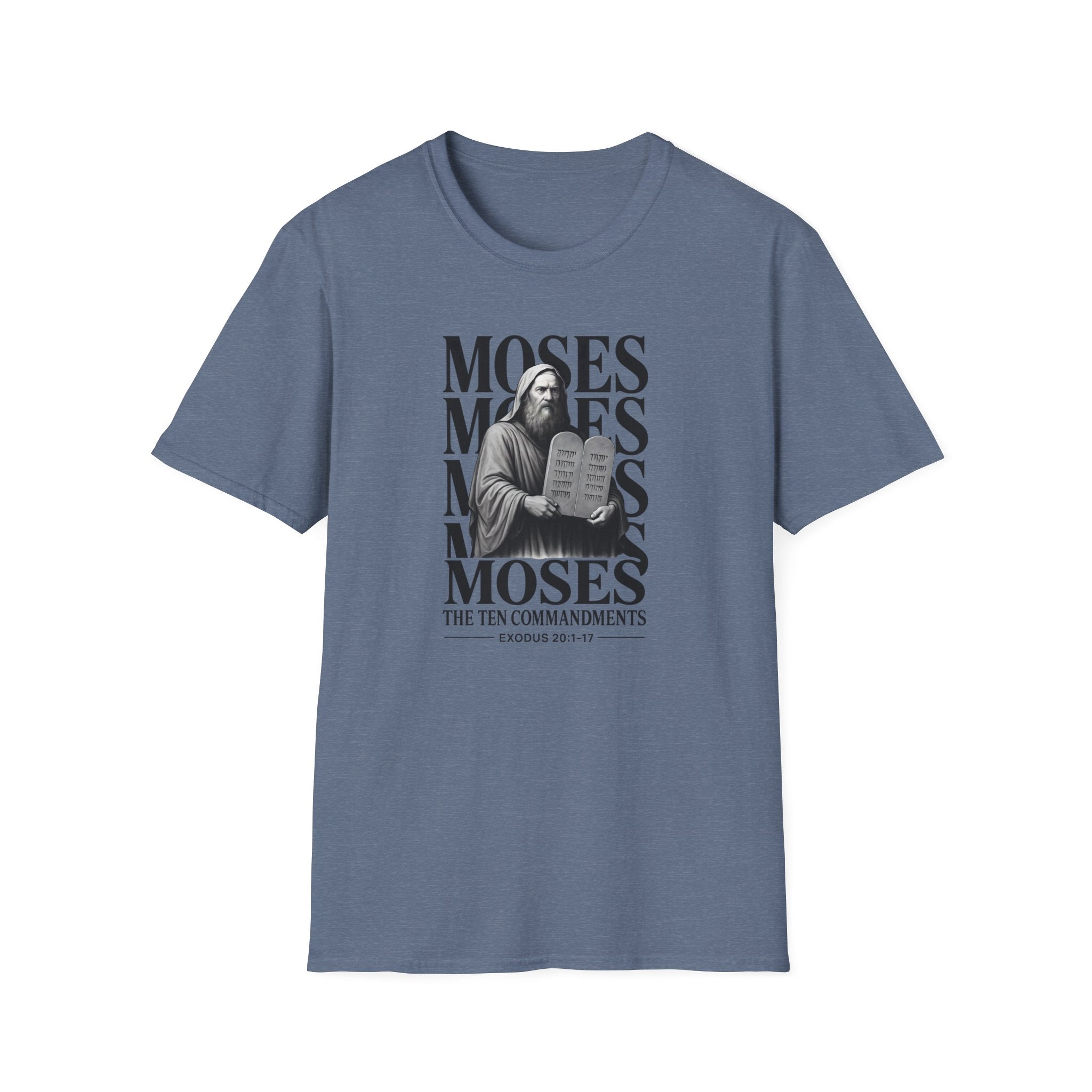 Moses and Ten Commandments T-Shirt