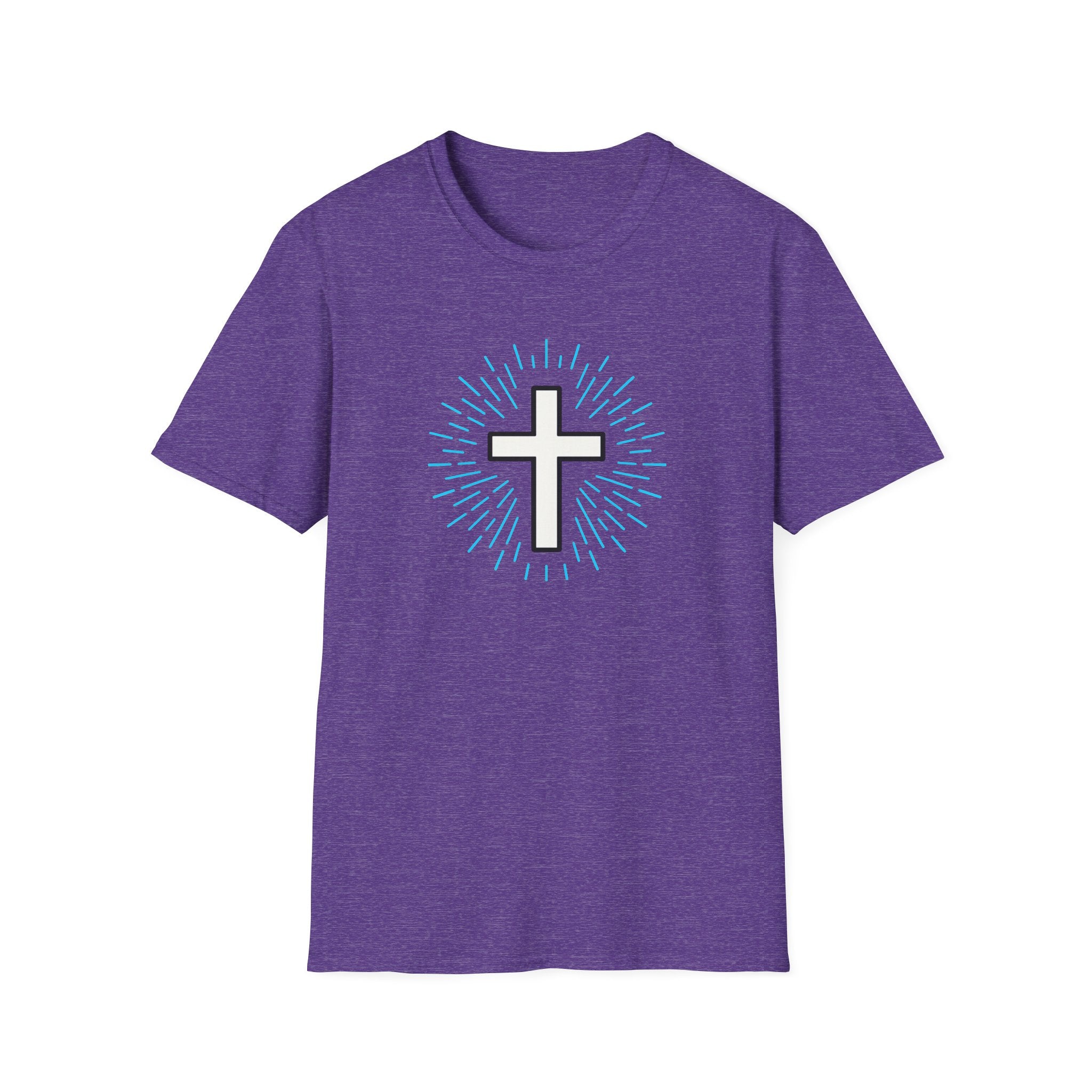 Glowing Cross Emblem T-Shirt